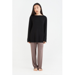 Домашняя одежда футболка long sleeve Penelope - Baily siyah черный S, , 4