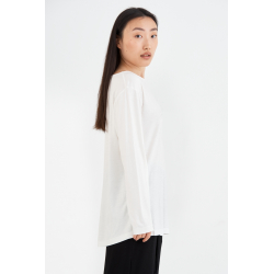Домашняя одежда футболка long sleeve Penelope - Baily ecru молочный XL, , 3
