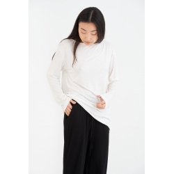 Домашняя одежда футболка long sleeve Penelope - Baily ecru молочный XL, , 5