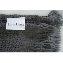 Полотенце Lotus Home - Rius antrasit антрацит 50*100, , 4