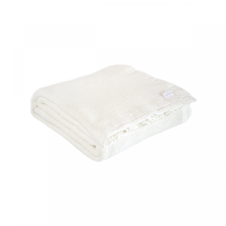 Покрывало Lotus Home - Rius off white молочный 180*240