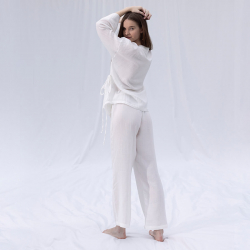 Домашняя одежда Penelope - Serli kruvaze kimono kisa beyaz белый S-M, , 4