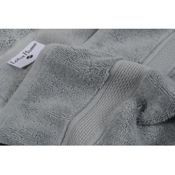 Полотенце махровое Lotus Home - Grand soft twist grey серый 50*90, , 4