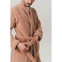 Халат-кимоно Lotus Home - Bold kiremit махровый M, , 14