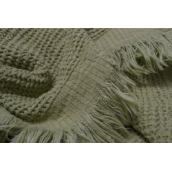Полотенце Lotus Home - Rius olive оливковый 90*170, , 5