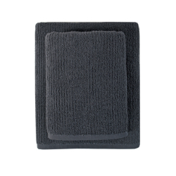 Полотенце махровое Lotus Home - Bold antrasit 90*150, , 3