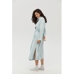 Халат Lotus Home - Affi blue S/M, , 4