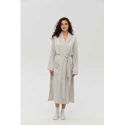 Халат Lotus Home - Affi grey L/XL, , 3