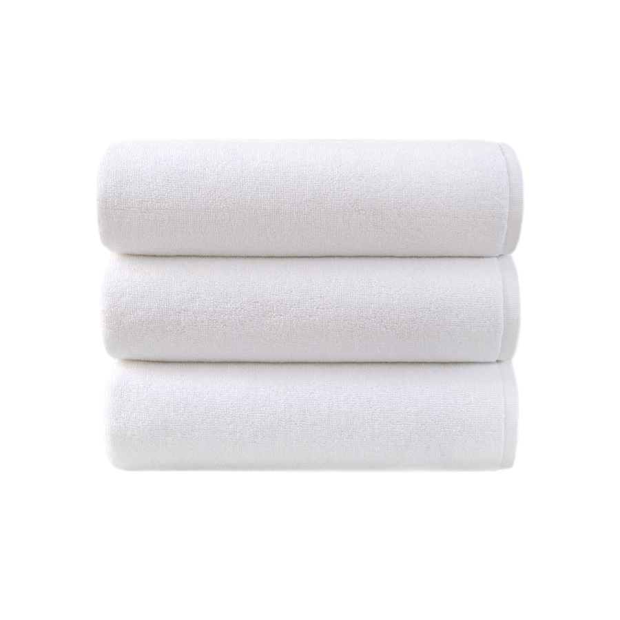 Полотенце махровое Lotus Home - Total soft white белый 50*90 (20/2) 500 г/м²