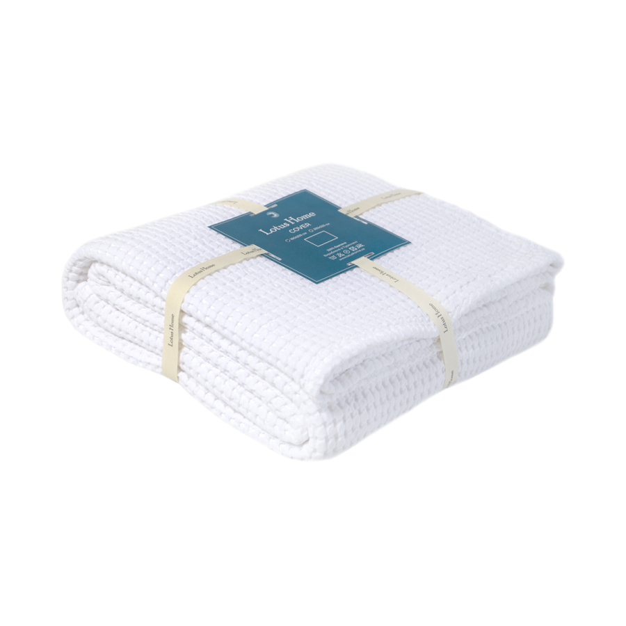 Покрывало Lotus Home - Bellia off white молочно-белый 200*220