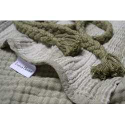 Халат Lotus Home - Lilya muslin olive L/XL, , 5