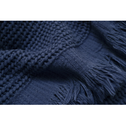 Полотенце Lotus Home - Rius navy синий 50*100, , 5