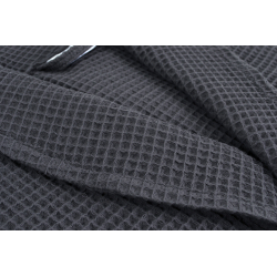 Халат Lotus Home - Waffle antrasit 3XL, , 8