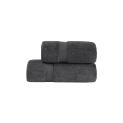 Полотенце махровое Lotus Home - Grand soft twist antrasit антрацит 90*150, , 7