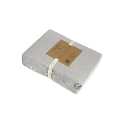 Постельное белье Lotus Home Washed cotton - Solid light antracite семейный, , 7