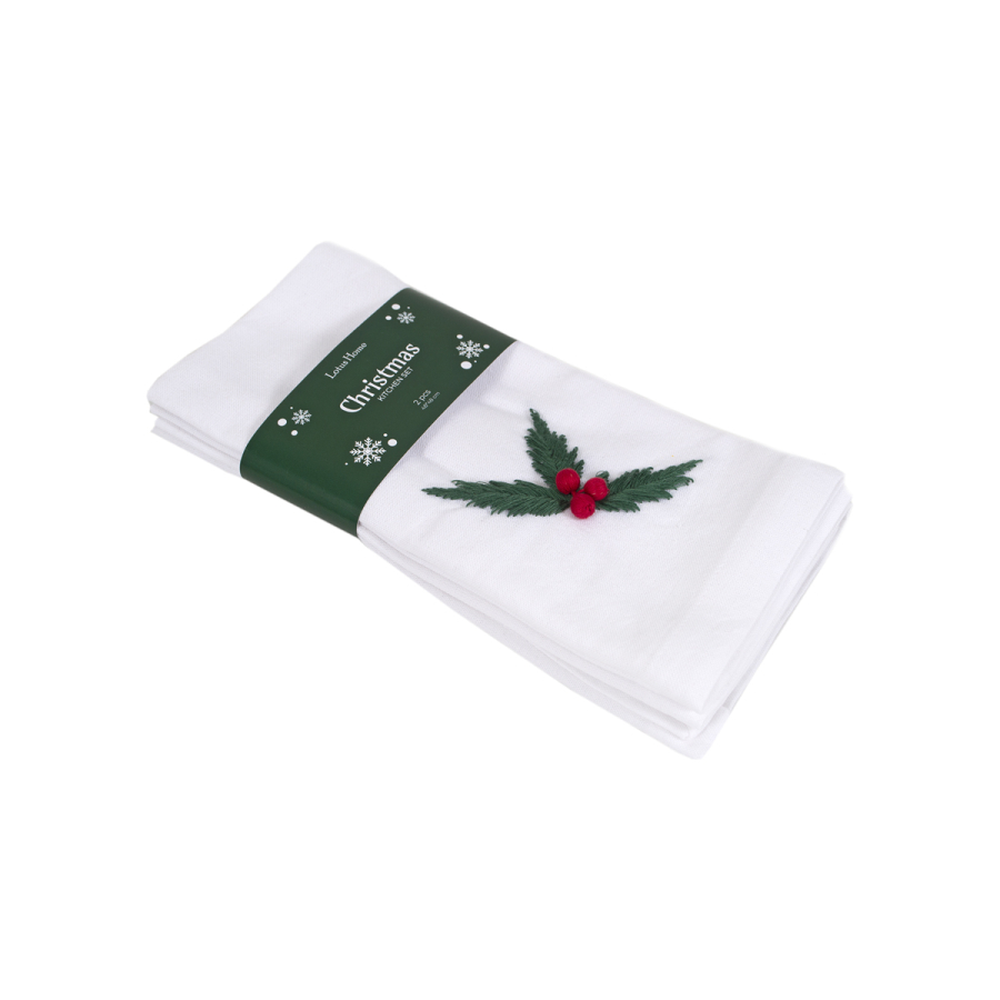 Набор столовых салфеток Lotus Home - Christmas Berry 48*48 (2 шт)
