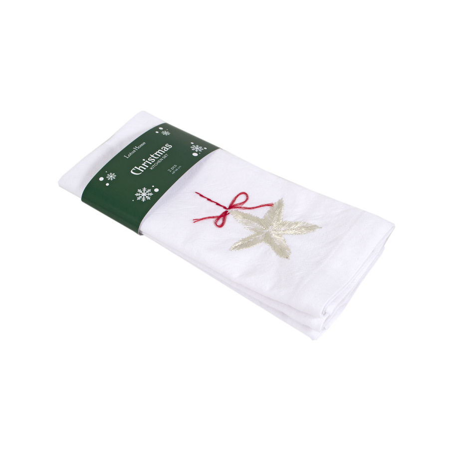 Набор столовых салфеток Lotus Home - Christmas Star 48*48 (2 шт)