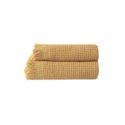 Полотенце Lotus Home - Rius mustard горчичный 90*170, , 8