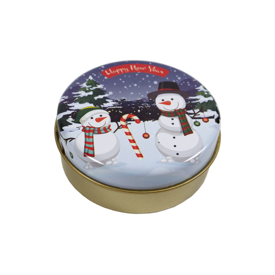Аромасвечка с ароматом имбирного печенья Lotus Home - Candy cane blue 90 мл
