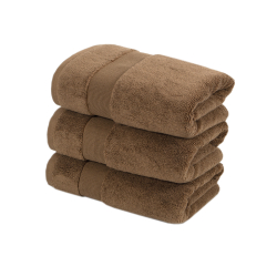 Полотенце махровое Lotus Home - Pearl кофе 90*150, , 7