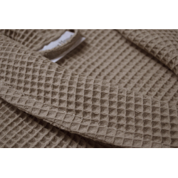 Халат Lotus Home - Waffle kahve XL, , 6