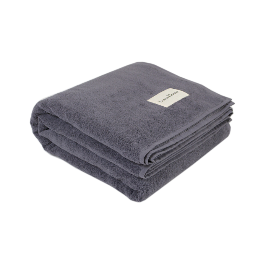 Покрывало (простынь) Lotus Home - Premium Microcotton Antrasit 200*210