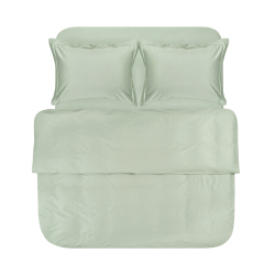 Постельное белье сатин Lotus Home - Dakota Modern ментоловый семейный, , 2