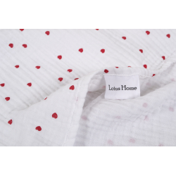 Полотенце Lotus Home - Molly Heart muslin light 50*90, , 5