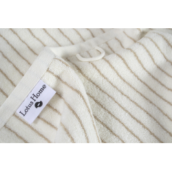 Полотенце Lotus Home Отель Premium - Microcotton Stripe Ecru-Kahve 70*140 550 г/м², , 5