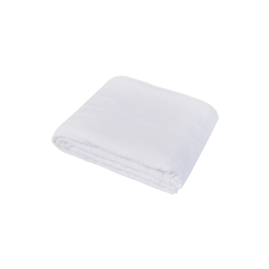 Покрывало (простынь) muslin Lotus Home - White 220*240