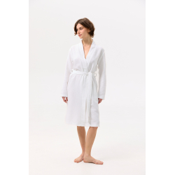 Халат-кимоно Lotus Home - Enika белый S/M, , 3