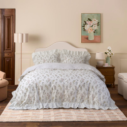 Постельное белье сатин Lotus Home - Veniya семейный, , 3