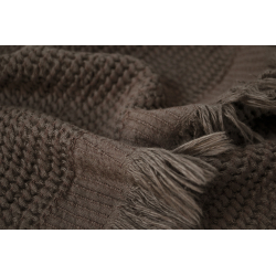 Полотенце Lotus Home - Rius dark brown темно-коричневый 50*100, , 5