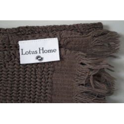 Полотенце Lotus Home - Rius dark brown темно-коричневый 90*170, , 4