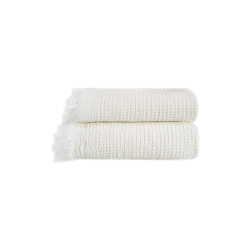 Полотенце Lotus Home - Rius off white молочный 90*170, , 8