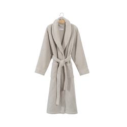 Халат unisex Lotus Home - Bold New Microcotton beige махровый L, , 7