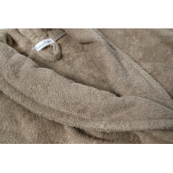 Халат махровый unisex Lotus Home - Basic New Line бежевый L , , 4