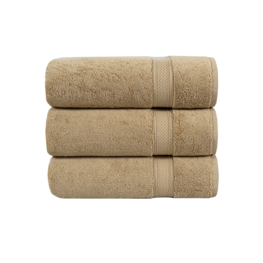 Полотенце махровое Lotus Home - Grand soft twist cappuccino капучино 50*90
