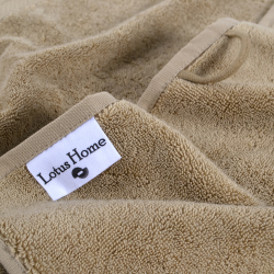 Полотенце махровое Lotus Home - Grand soft twist cappuccino капучино 90*150, , 4