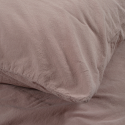 Постельное белье Lotus Home Washed cotton - Kansas пудровый евро, , 4
