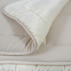 Одеяло Penelope - Velour cream 8,5 tog 155*215 полуторное, , 4
