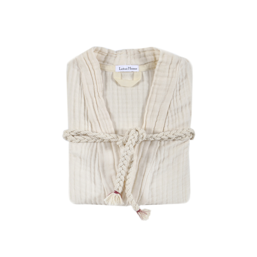 Халат Lotus Home - Nitra muslin cherry L/XL