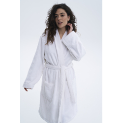 Халат-кимоно Lotus Home - Vera белый S/M, , 4
