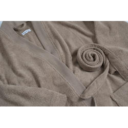 Халат-кимоно Lotus Home - Vera бежевый L/XL, , 8