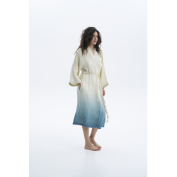 Халат Lotus Home - Nitra muslin blue S/M, , 5