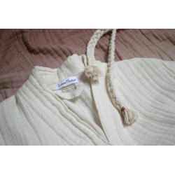 Халат Lotus Home - Nitra muslin beige S/M, , 7