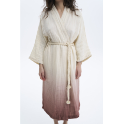Халат Lotus Home - Nitra muslin beige L/XL, , 5