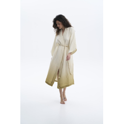 Халат Lotus Home - Nitra muslin green S/M, , 5