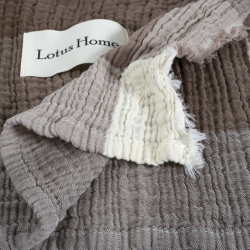 Покрывало Lotus Home - Lucca muslin коричневый 200*240, , 5