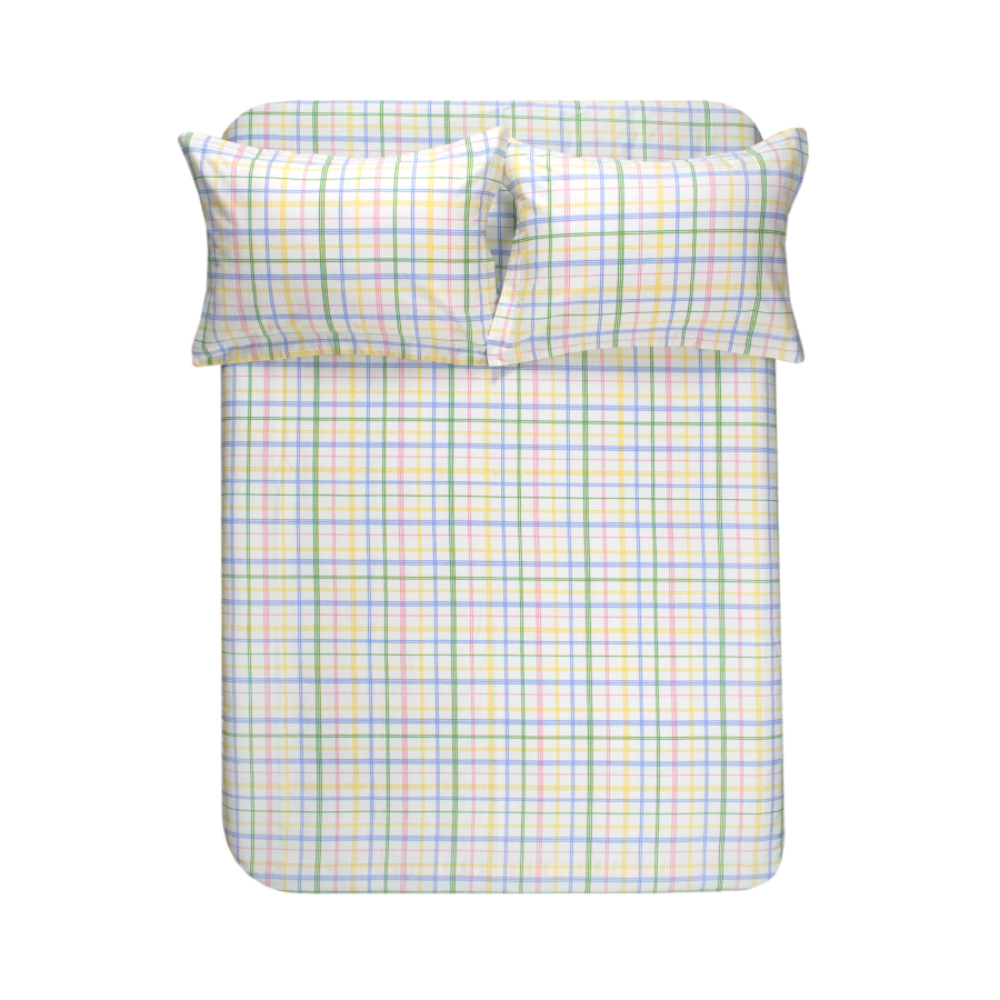 Простынь на резинке с наволочками Lotus Home - Lamia 160*200*25+50*70 (2)